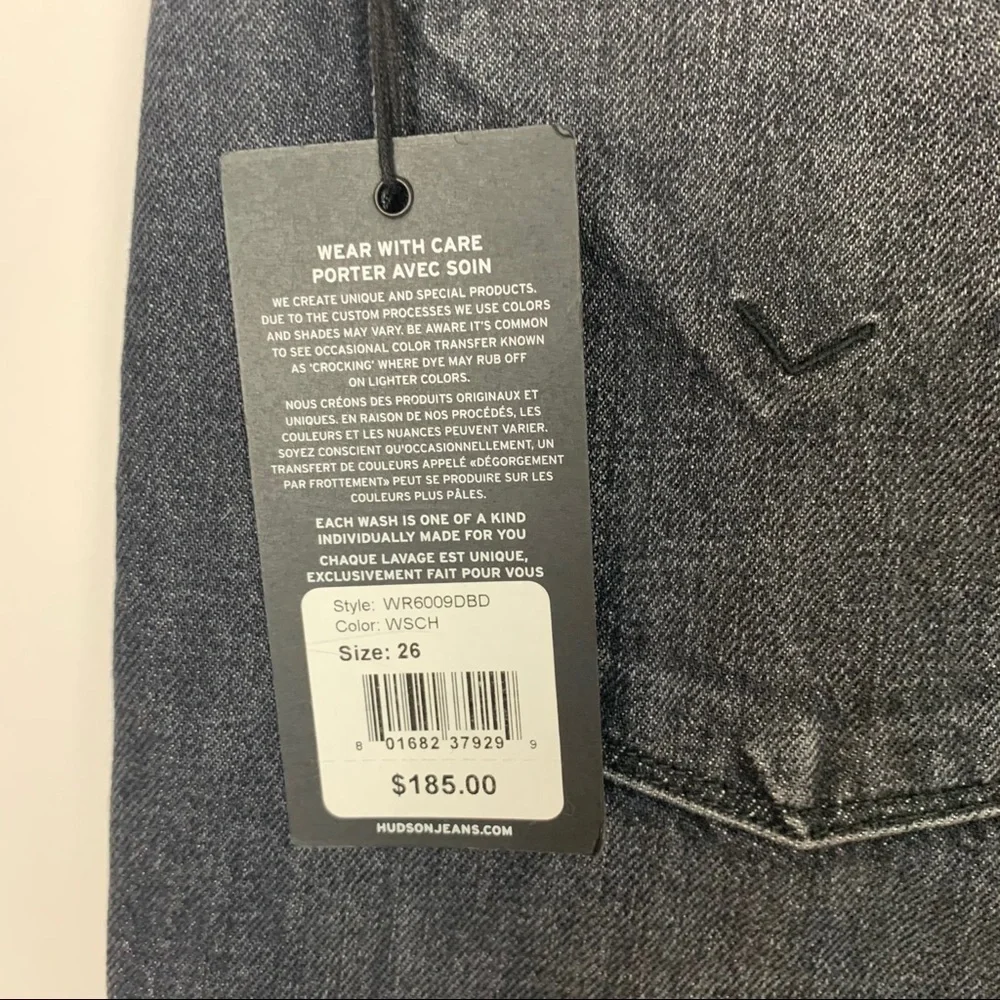 Hudson Jeans new tags